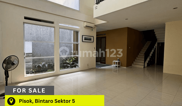 Jual Cepat | Rumah Siap Huni di Pisok, Bintaro Sektor 5