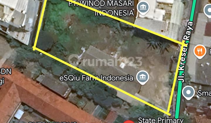 Kavling Tanah 2.311M Cocok untuk Home Industri / Gudang Kecil