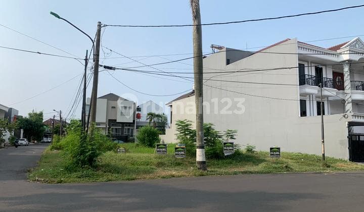 Kavling Tanah 17X25 Huk Jalan Utama di Citra Garden 2