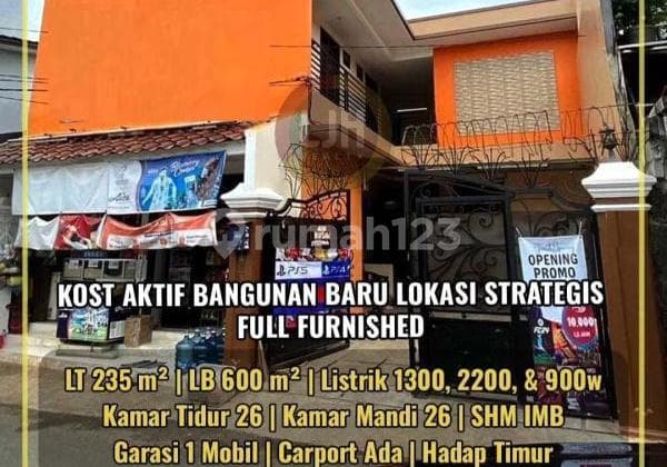 Kost Kostan Full Furnish di Cipayung Jakarta Timur
