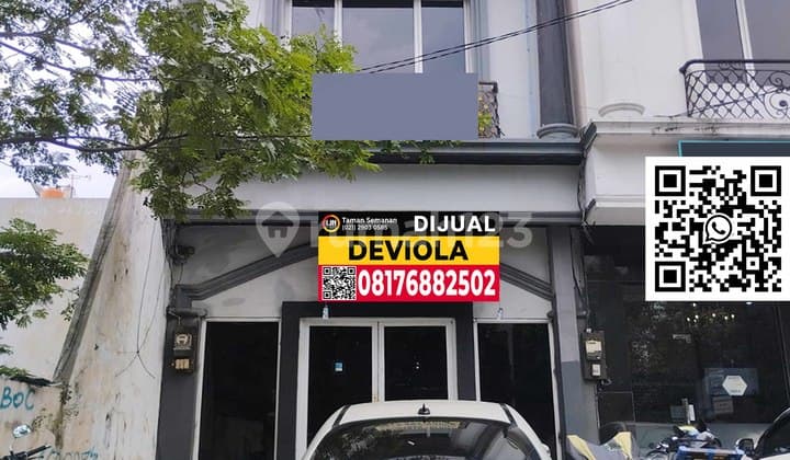 Jual Ruko Puri Indah Raya Kembangan Jakarta Barat SHM Strategis Dekat Mall