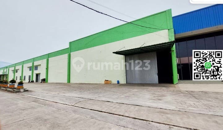 Gudang di Jatiuwung, Komplek Industri Pkt Bitung 2, Ada 2 Unit, 368,5m² Dekat Tol Bitung