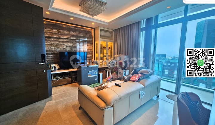 Apartement Windsor, Tower Signature, Puri Indah 2+1 Br Furnished Bagus