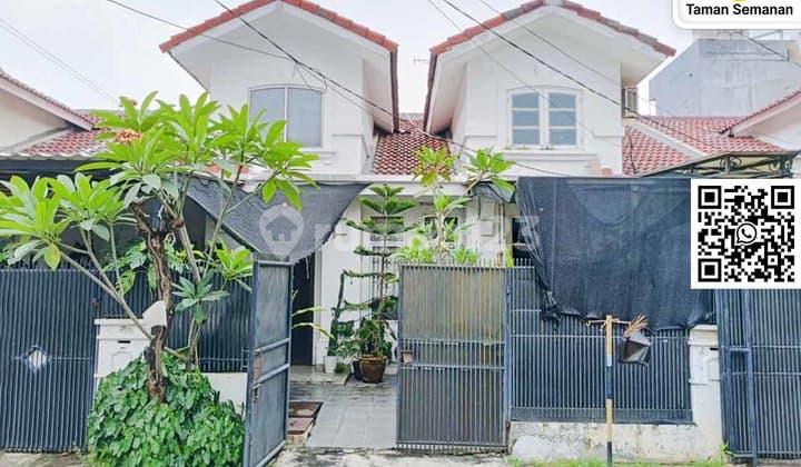 For Sale: Taman Semanan Indah Row House in Cengkareng, West Jakarta - Freehold Title Near Jorr Toll Road & KRL Station