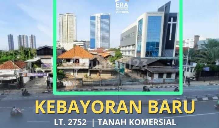 Tanah di Jual Area Pakunowono Kebayoran Baru