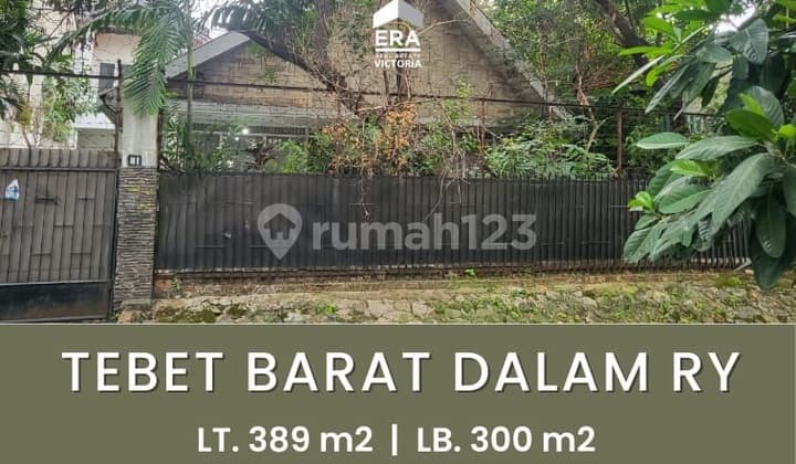 Tebet Barat Rumah Besar Harga Murah