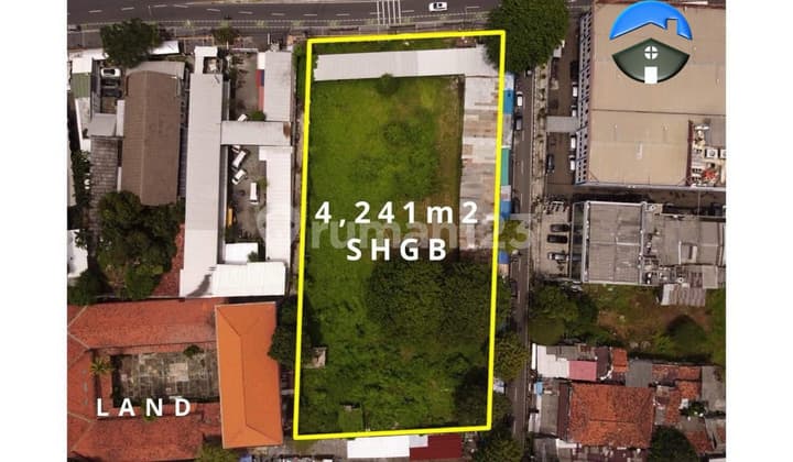 Dijual Tanah Komersil Harga Dibawah Njop Senen Raya Jakarta Pusat