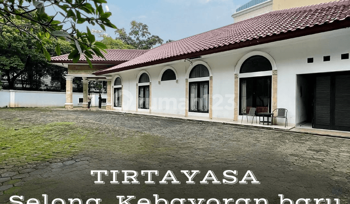 For sale commercial area house and commercial property in Tirtayasa near SCBD South Jakarta