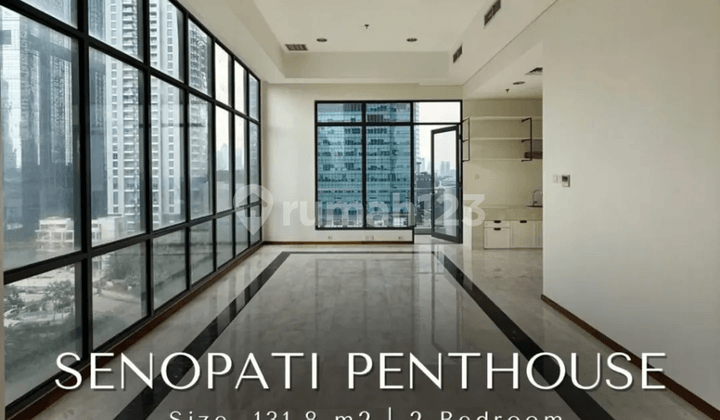 Dijual apartemen 2 kamar Senopati Penthouse SCBD Jakarta Selatan Dijual apartemen 2 kamar Senopati Penthouse SCBD Jakarta Selatan