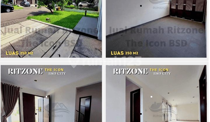 Rumah Kontrakan Bagus Semi Furnished SHM di Cluster Ritzone The Icon BSD City, Tangerang
