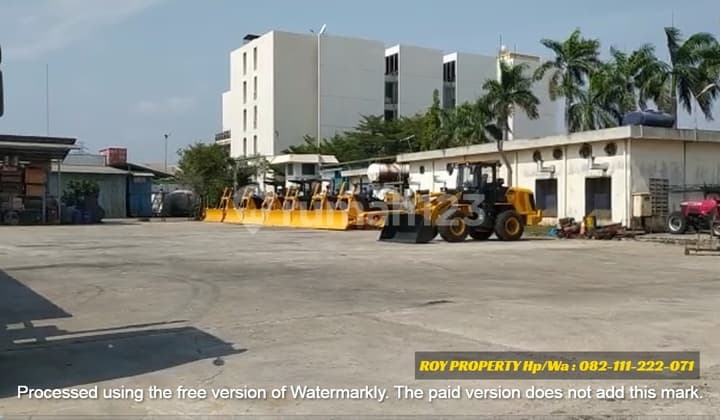 Dijual Tanah Besar di Cakung Cilincing 6.1 Ha Ada Gedung Kantor