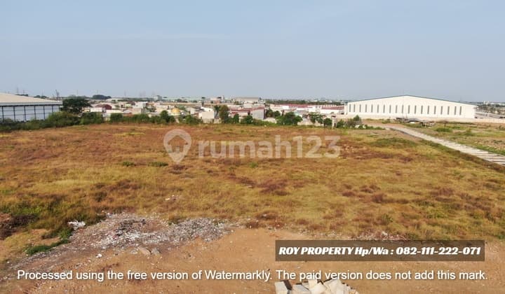 Disewakan Tanah di Marunda 4.9 Ha Dekat Marunda Center Siap Pakai