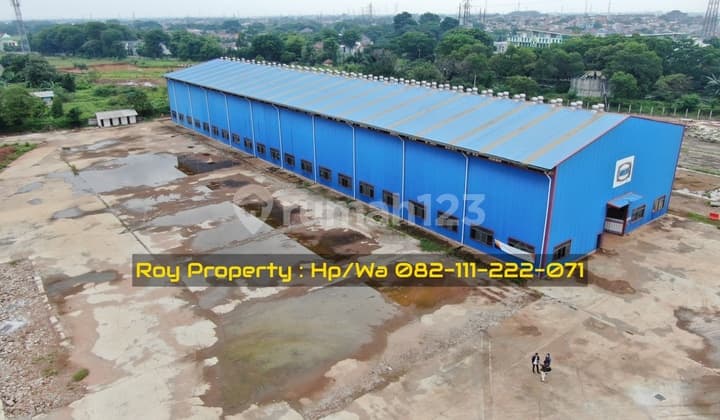 Disewakan Gudang Dan Tanah di Tambun Selatan Rest Area Km19b