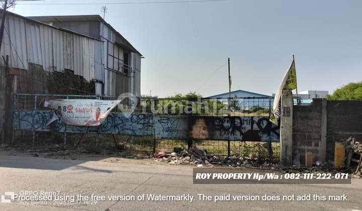 Dijual Tanah di Marunda 7.585 M2 Siap Pakai Cocok Untuk Gudang