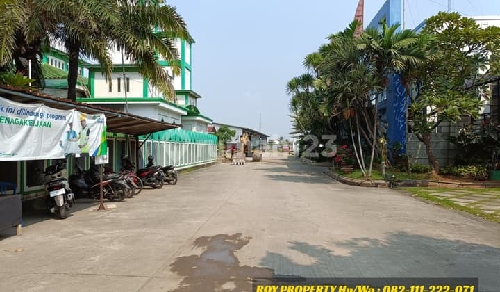 Disewakan Tanah di Cakung Cilincing 8500 M2 Ada Gudang Dan Kantor
