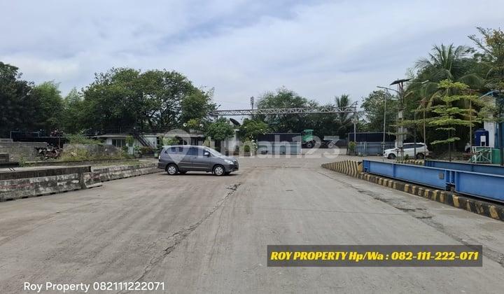 For Sale Land in Cakung Cilincing 4 Ha Open Yard Full Concrete Paved