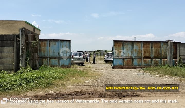 TERMURAH Disewakan Tanah di Marunda 8500 m2 Dkt Pintu Tol Marunda