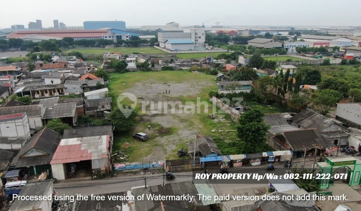 Murah Disewakan Tanah di Marunda 7500 M2 Dekat Pintu Tol Marunda