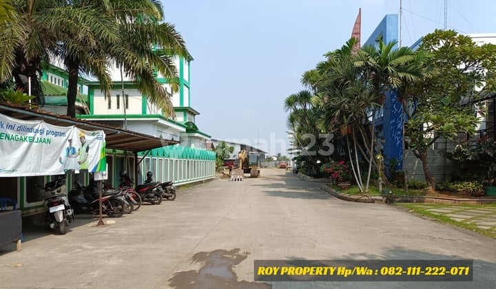 Disewakan Tanah di Cakung Cilincing 8500 M2 Ada Gudang Dan Kantor