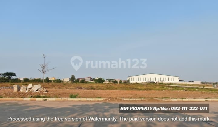Disewakan Tanah di Marunda 2.8 Ha Area Pergudangan Siap Pakai