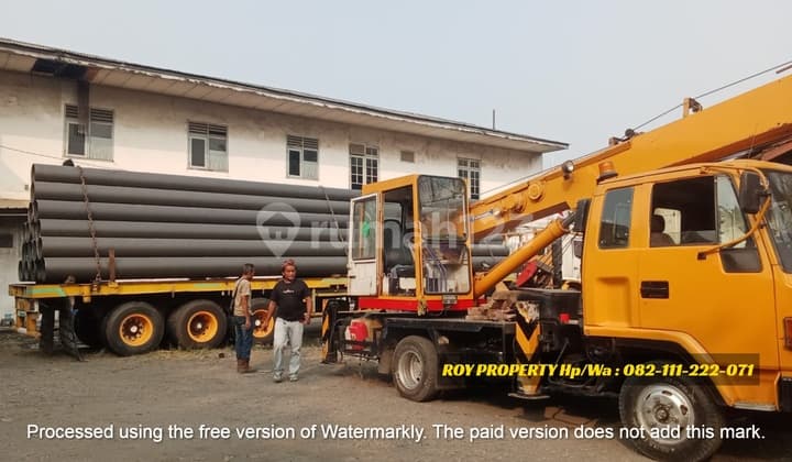 Dijual Gudang di Cakung Luas 3400 M2 di Pinggir Tol Cakung