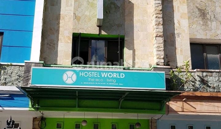 Dijual Hostel Eco Living Di Denpasar Barat Bali