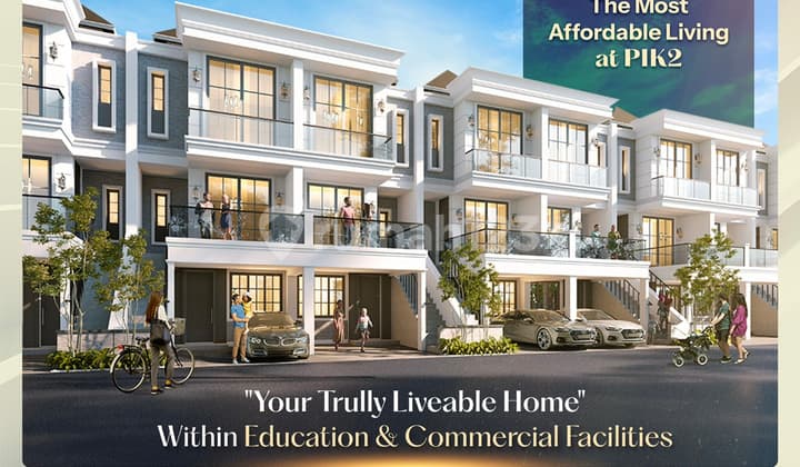 Jual Rumah Victoria Residence 1 Pik 2 5x12,5 3 Lantai Noble 62,5 M2 Ada Program Dp 0% Selama 5 Tahun - Sell House Victoria Residence Pik2 5x12,5 Type Noble 62 Sqm 3 Floor