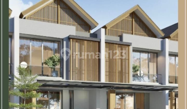 Hanya 23 Juta Atau 2,75m Jual Rumah 7,5x10 Hoek Osaka Samping Taman Doa Akita Pik 2 - Sell House 7,5x10 Corner 2 Floor Osaka Type Yuka Pik2 Near Lady Of Akita