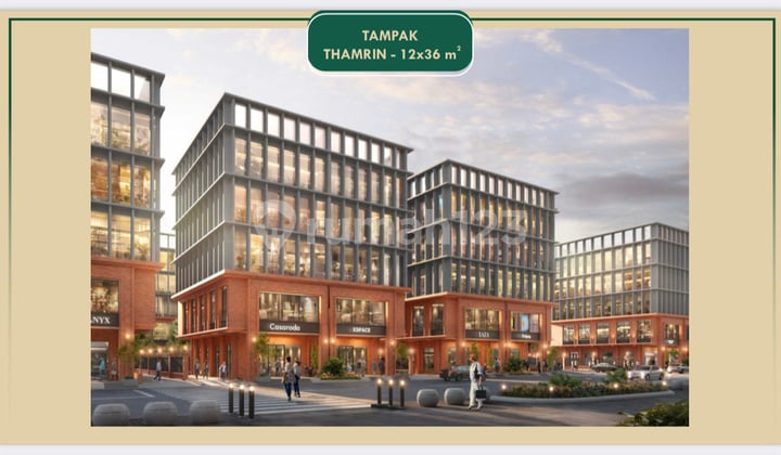 Jual Hanya 196 Juta Soho Ginza Pik 2 432 M2 12x36 Thamrin 5 Lantai Program Dp 0% Selama 2 Tahun - Sell Only 196 Million Soho Ginza 12x36 432 M2 Thamrin