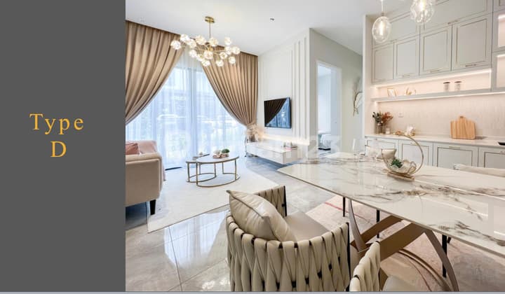 For Sale New Apartment Parkland Avenue Residence Malacca Type D 2 Bedrooms 76 Square Meters