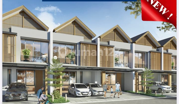 Hanya 20 Juta Atau 2,3m Jual Rumah 6x10 Osaka Samping Taman Doa Akita Pik 2 - Sell House 6x10 2 Floor Osaka Type Yuka Pik2 Near Lady Of Akita