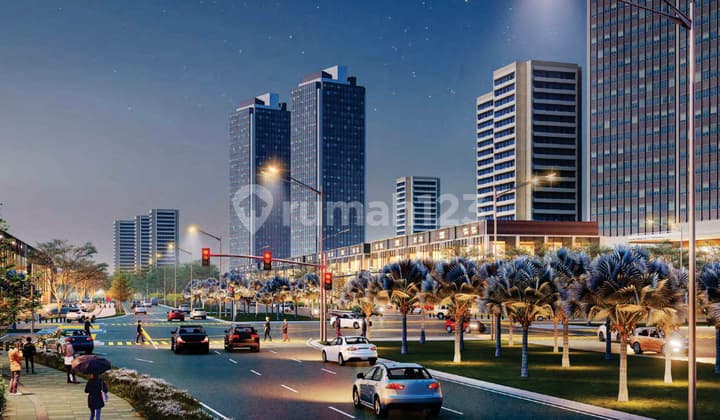 For sale 171 Million Installment 60x Or 8m Rukan Soho Riverside Boulevard Next to Cbd Pasir Putih Pik2 - Sell Soho Riverside Near Cbd Pasir Putih 6x20 120 Sqm 3 Floor Pik 2