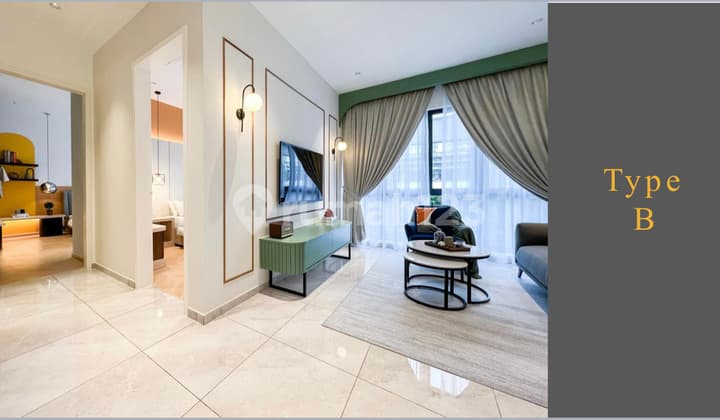 For Sale New Apartment Parkland Suites Malacca Type B 2 Bedrooms 74 Square Meters