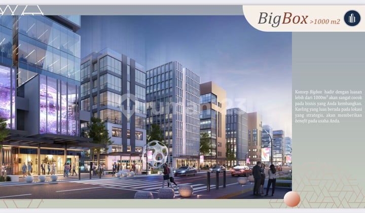Only IDR 31.5 Million or Installment 36x - Sell Bigbox Pasir Putih Boulevard Plot 30x35 1050 Sqm PIK 2 - Commercial Land For Sale Pasir Putih Boulevard 1050 Sqm PIK2 Big Box