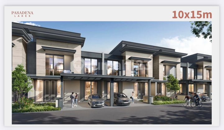 Jual Hanya 61 Juta Rumah Pasadena Lakes Pik 2 10x15 Mirabella Program Dp 0% Selama 18 Bulan - Sell New House 10x15 5 Bedroom 3 Floor Pik 2