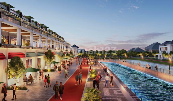 Selling for 70 Million or 8.8 Billion Rukan Soho Riverside Boulevard Side Corner Near CBD Pasir Putih PIK2 - Sell Soho Riverside Near CBD Pasir Putih 6x20 Corner 120 Square Meters 3 Floors PIK 2