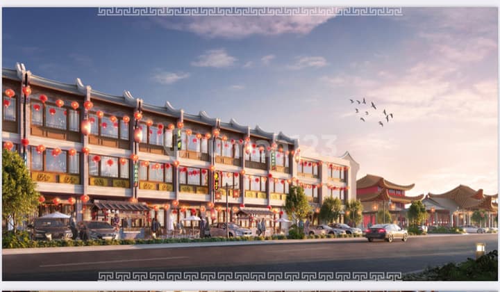 Jual 31 Juta atau 3,9M Rukan Samping Petak Sembilan 9 Cin Te Yen Pik2 - Sell Shop House Front Petak Sembilan 9 Cin Te Yen Pik 2 Watertown