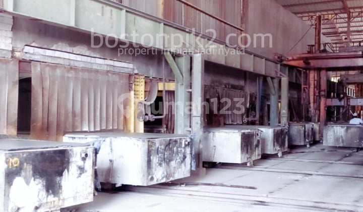 Jual Hanya 2,4 Juta Pabrik Dan Gudang 33000 M2 3,3 Ha Bata Ringan Jl Raya Rangkas Bitung Cikande - Sell Factory Hebel 33000 Sqm 3,3 Ha Rangkas Bitung Cikande