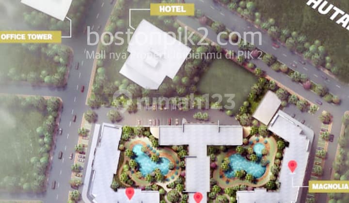 Jual Kavling Tanah 4800 M2 Samping Apartemen Puri Orchard Jakarta Barat Untuk Kantor Office Dan Hotel