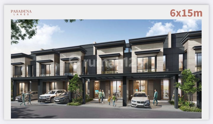 Jual Hanya 35 Juta Rumah Pasadena Lakes Pik 2 6x15 Celia Program Dp 0% Selama 18 Bulan - Sell New House 6x15 4 Bedroom 3 Floor Pik 2