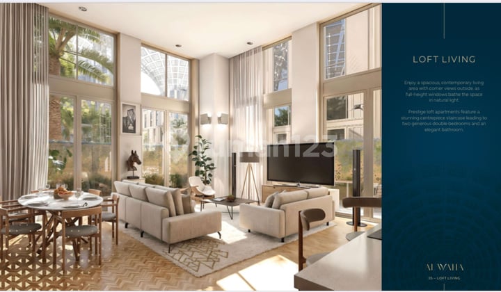 Sell in 5-Year Installments: House at Al Hawa Residence Dubai Expo City, 107 M², 1 Bedroom - Sell House Dubai Al Hawa Residence Dubai Expo City 107 M² 1 Bedroom By Emmar