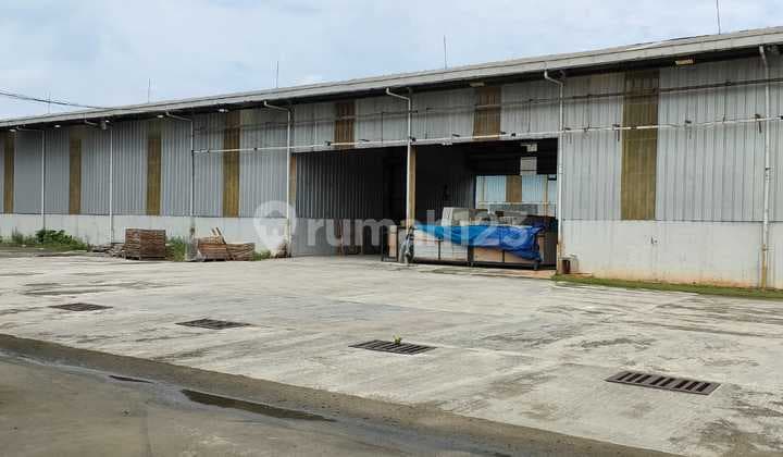 Jual dan Sewa Pabrik di Jalan Raya bisa Masuk Container 20" dan 40"