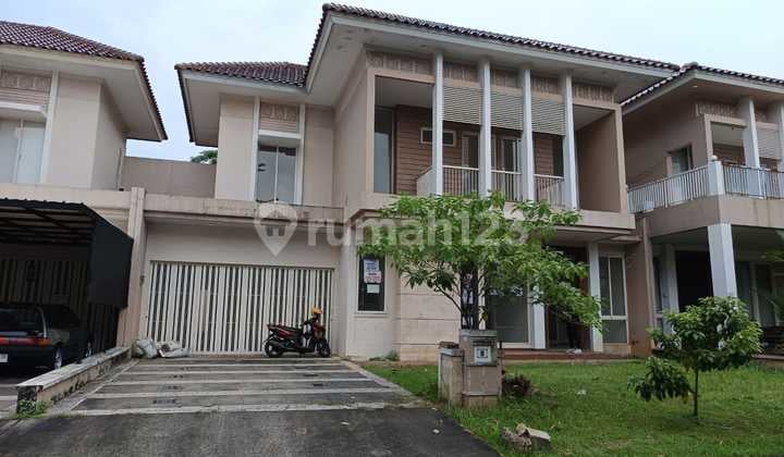 Dijual cepat Rumah 2 lantai di Cluster Pelangi Alam Sutera bebas banjir