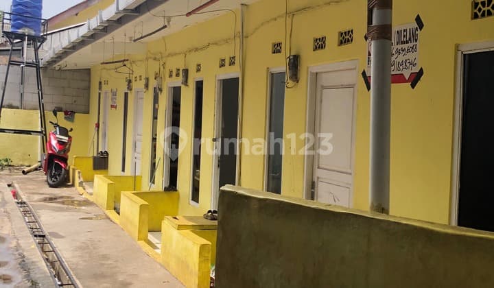 Dijual Rumah Jl Ratna Dkt Pintu Tol Pondok Gede Kontrakan 6 Pintu
