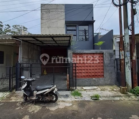 Rumah Baru, Renovasi, Design Industrial, 2 LT, di Perum Nusa Loka BSD