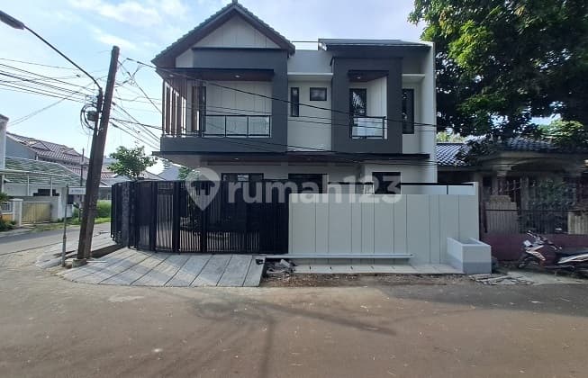 New House, Standalone Building, garden view, Hook, in Griya Loka BSD Housing Complex