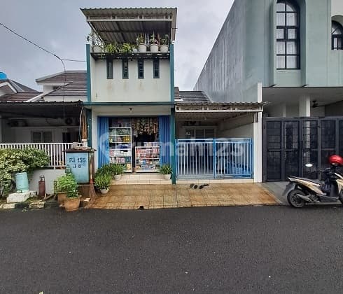 Rumah Butuh Minim Renovasi, 1,5Lt, View Taman, di Cluster Banjarwijaya