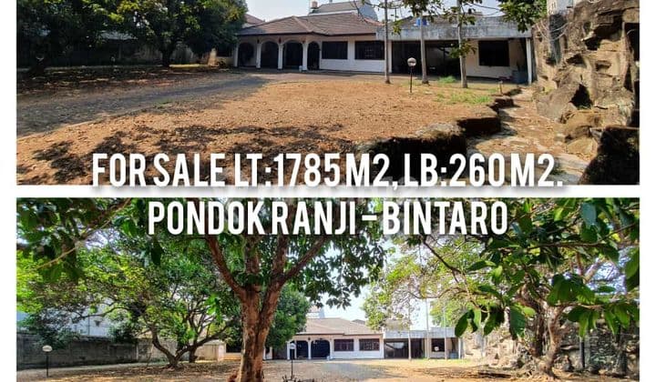 Dijual Rumah Dan Toko- Kampung Utan Tangerang Selatan