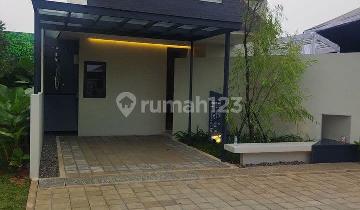 Rumah Karya Andra Matin Unik Dgn Taman Dlm Di Atang Sanjaya Bogor