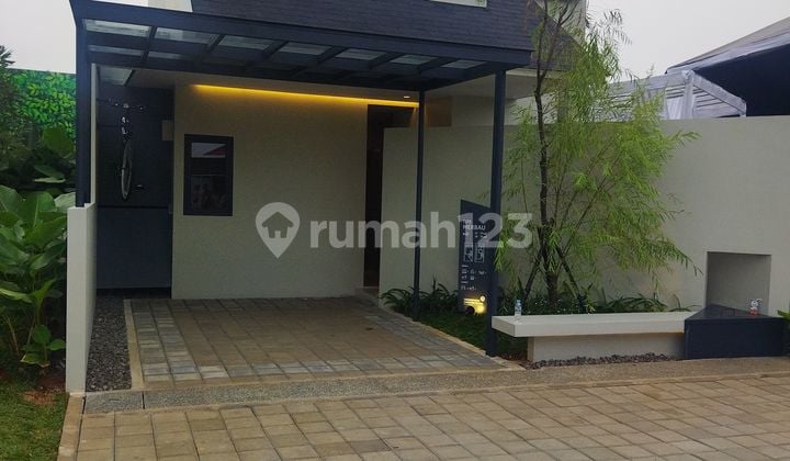 Rumah Karya Andra Matin Unik Dgn Taman Dlm Di Atang Sanjaya Bogor